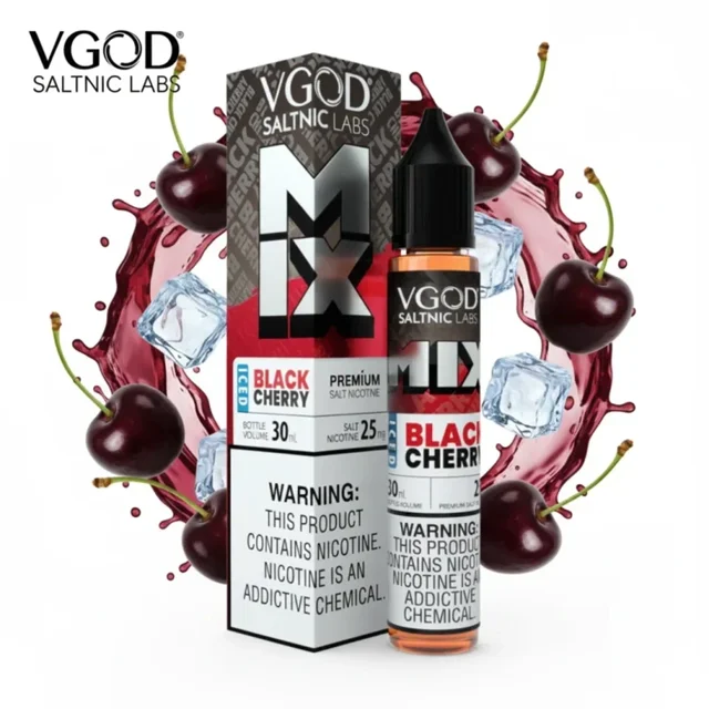 VGOD MIX Iced Black Cherry SaltNic