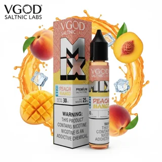 VGOD MIX Iced Peach Mango SaltNic