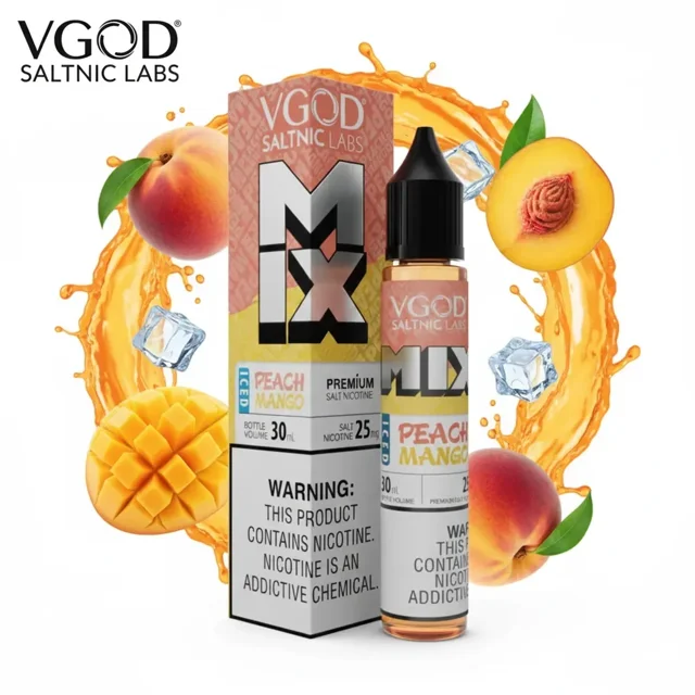 VGOD MIX Iced Peach Mango SaltNic
